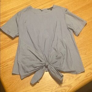 Velvet Heart blue and white striped blouse Size S​​​